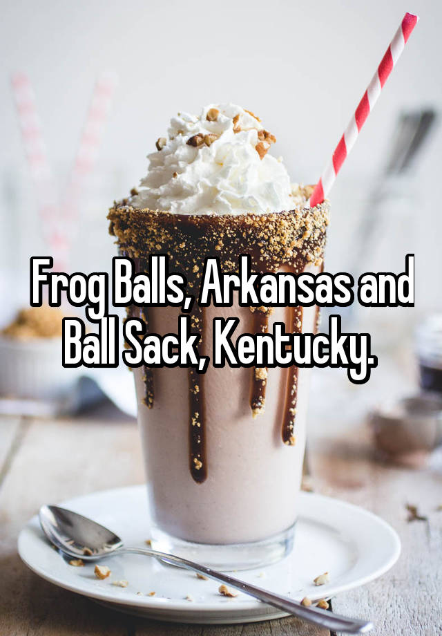 Frog Balls Arkansas